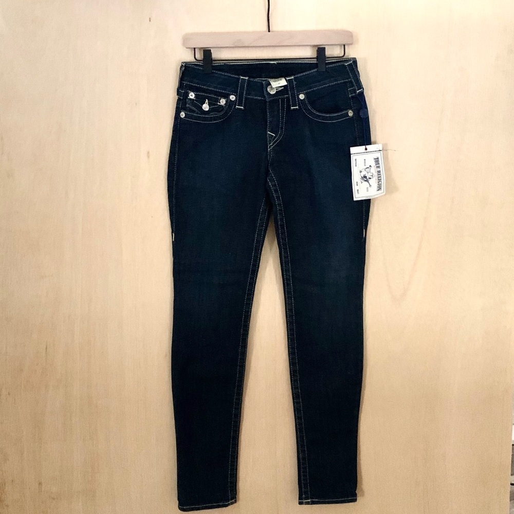 NWT True Religion Skinny Jeans Size 27